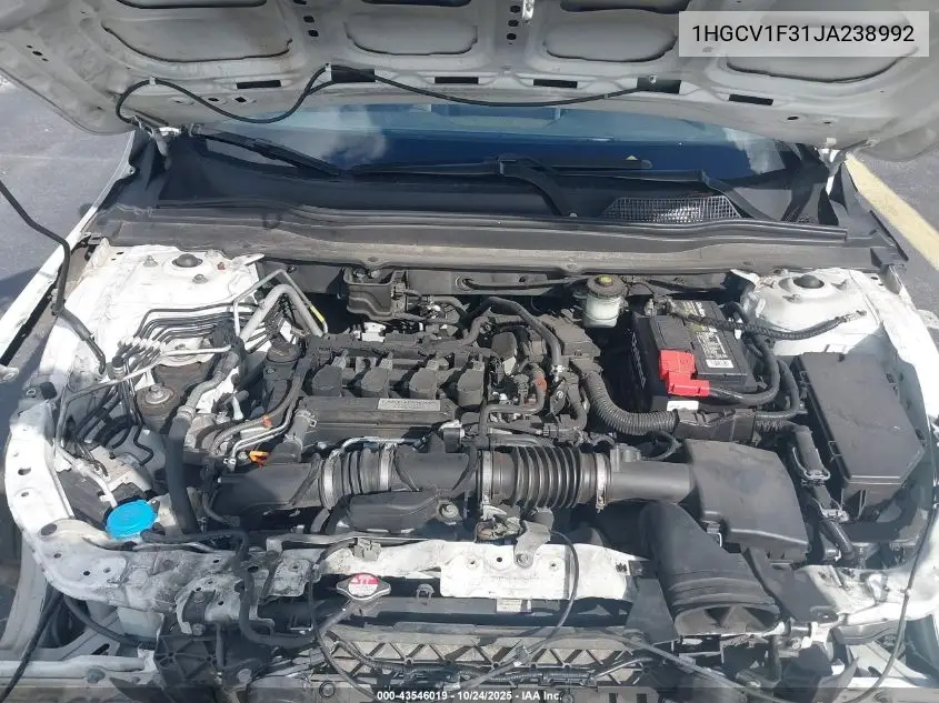 1HGCV1F31JA238992 2018 Honda Accord Sport