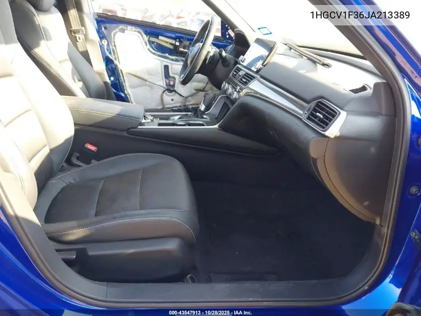 1HGCV1F36JA213389 2018 Honda Accord Sport