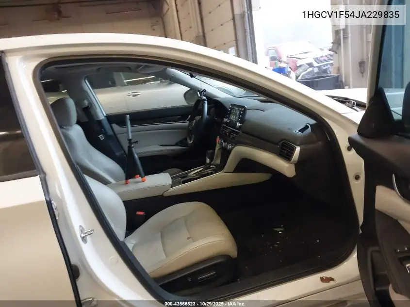 1HGCV1F54JA229835 2018 Honda Accord Ex-L