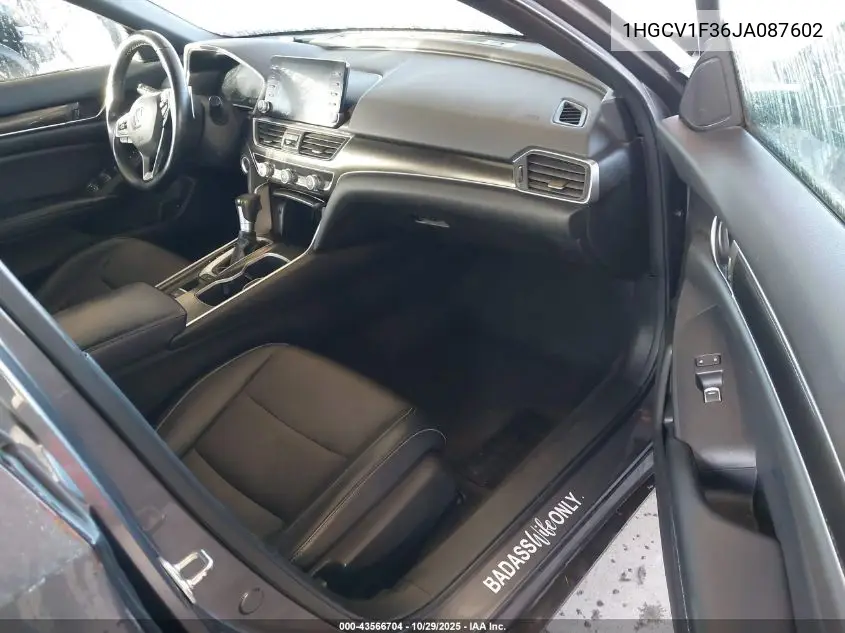 1HGCV1F36JA087602 2018 Honda Accord Sport
