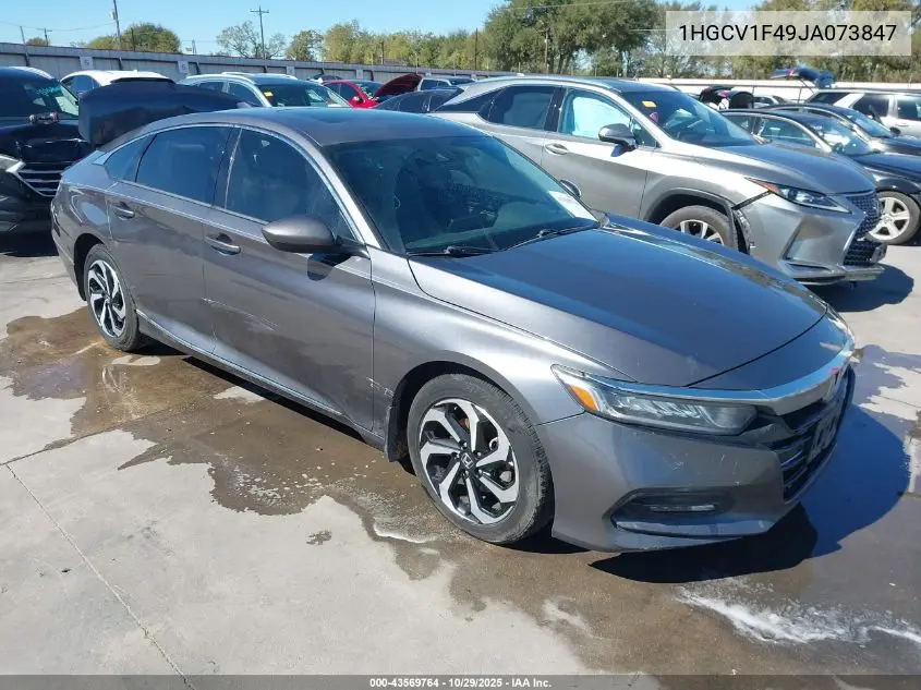 1HGCV1F49JA073847 2018 Honda Accord Ex
