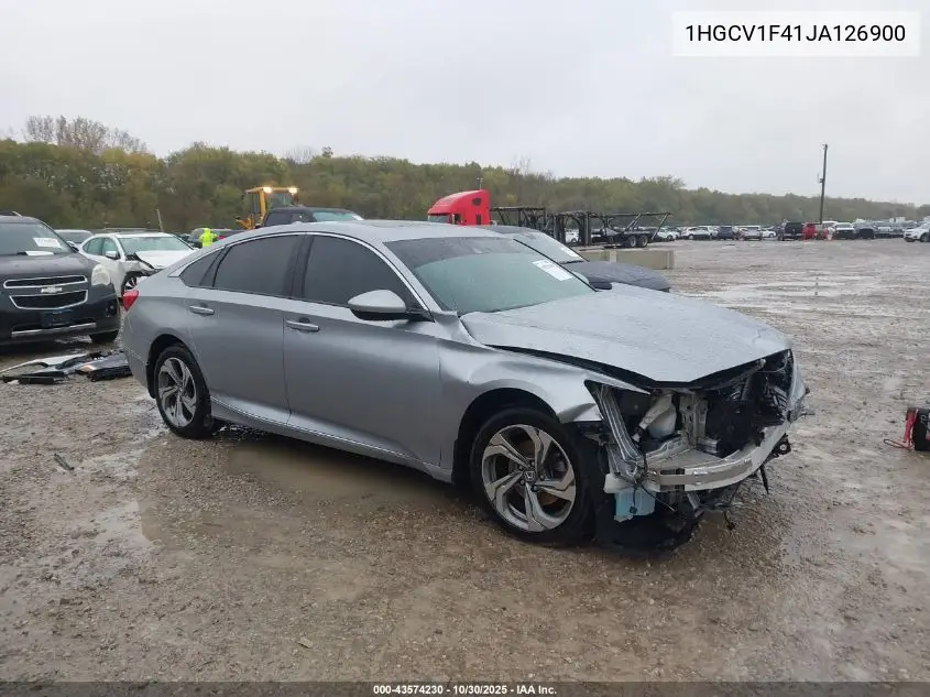1HGCV1F41JA126900 2018 Honda Accord Ex