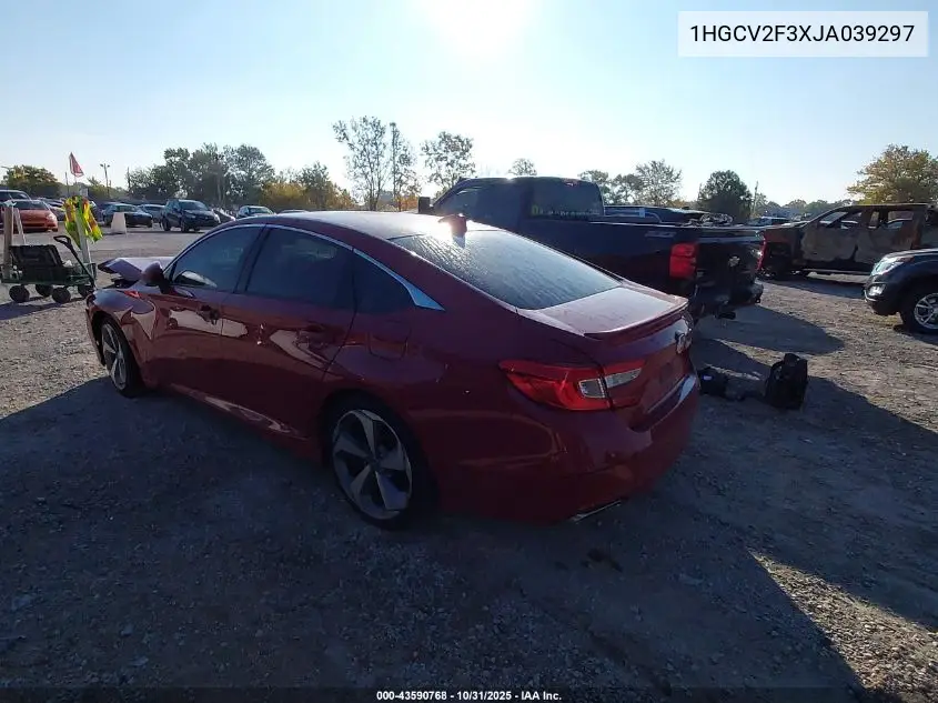 1HGCV2F3XJA039297 2018 Honda Accord Sport 2.0T