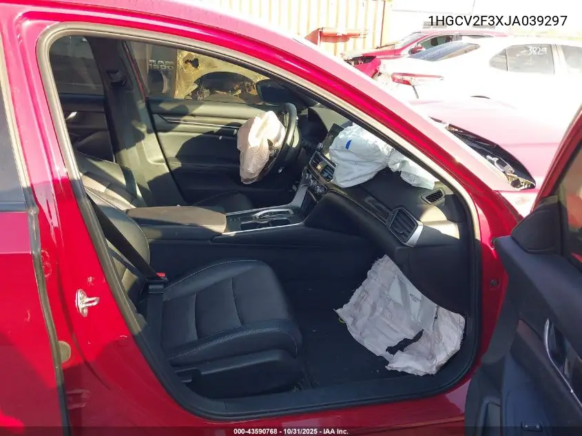 1HGCV2F3XJA039297 2018 Honda Accord Sport 2.0T
