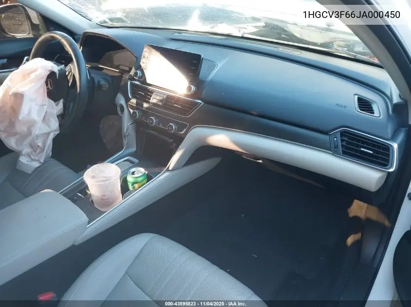 1HGCV3F66JA000450 2018 Honda Accord Hybrid Ex-L