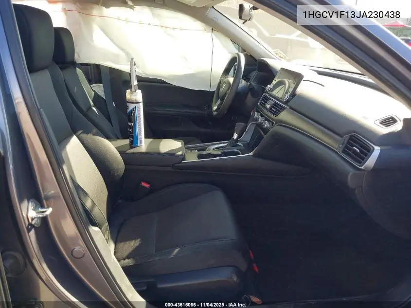 1HGCV1F13JA230438 2018 Honda Accord Lx