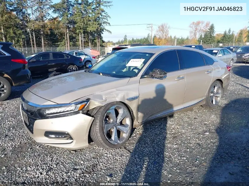 1HGCV2F91JA046823 2018 Honda Accord Touring 2.0T