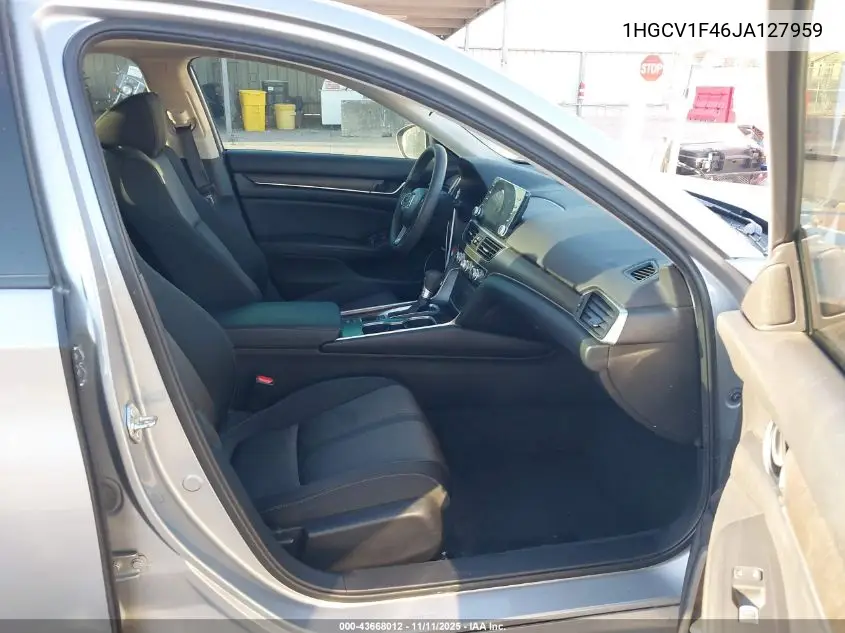 1HGCV1F46JA127959 2018 Honda Accord Ex