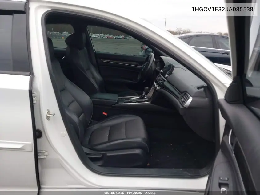 1HGCV1F32JA085538 2018 Honda Accord Sport