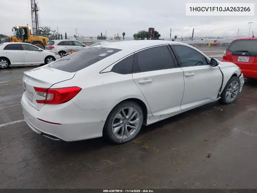 1HGCV1F10JA263266 2018 Honda Accord Lx