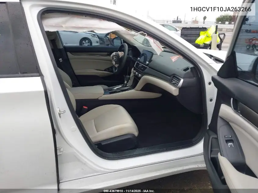 1HGCV1F10JA263266 2018 Honda Accord Lx