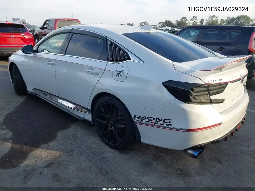 1HGCV1F59JA029324 2018 Honda Accord Ex-L
