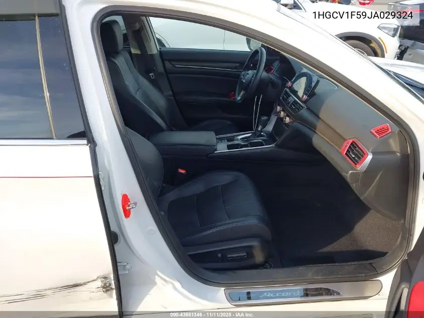 1HGCV1F59JA029324 2018 Honda Accord Ex-L