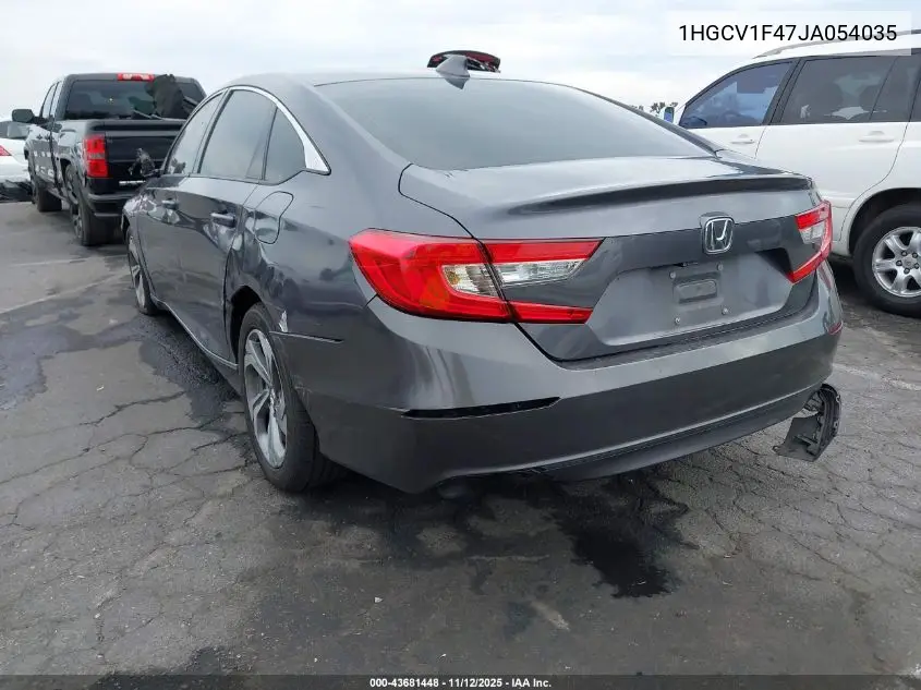 1HGCV1F47JA054035 2018 Honda Accord Ex