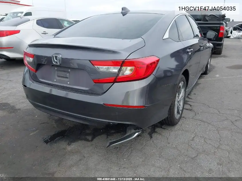 1HGCV1F47JA054035 2018 Honda Accord Ex