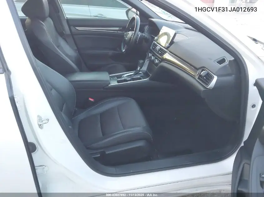 1HGCV1F31JA012693 2018 Honda Accord Sport