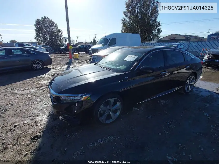 1HGCV2F91JA014325 2018 Honda Accord Touring 2.0T