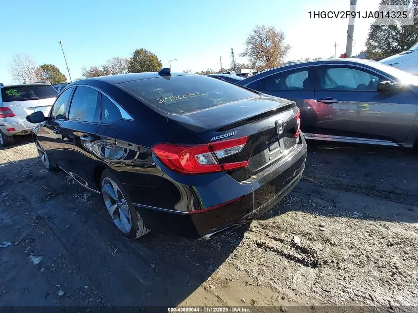 1HGCV2F91JA014325 2018 Honda Accord Touring 2.0T