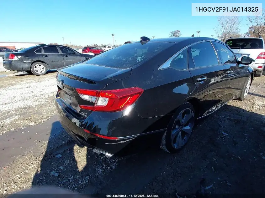 1HGCV2F91JA014325 2018 Honda Accord Touring 2.0T