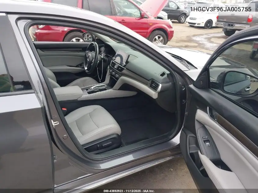 1HGCV3F96JA005755 2018 Honda Accord Hybrid Touring