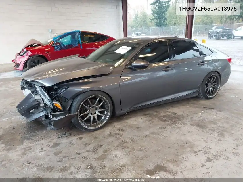 1HGCV2F65JA013975 2018 Honda Accord Ex-L 2.0T