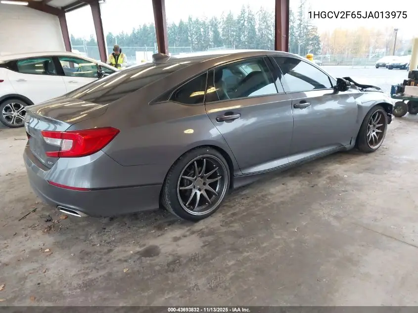 1HGCV2F65JA013975 2018 Honda Accord Ex-L 2.0T