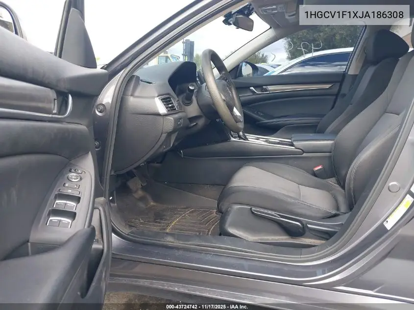 1HGCV1F1XJA186308 2018 Honda Accord Lx