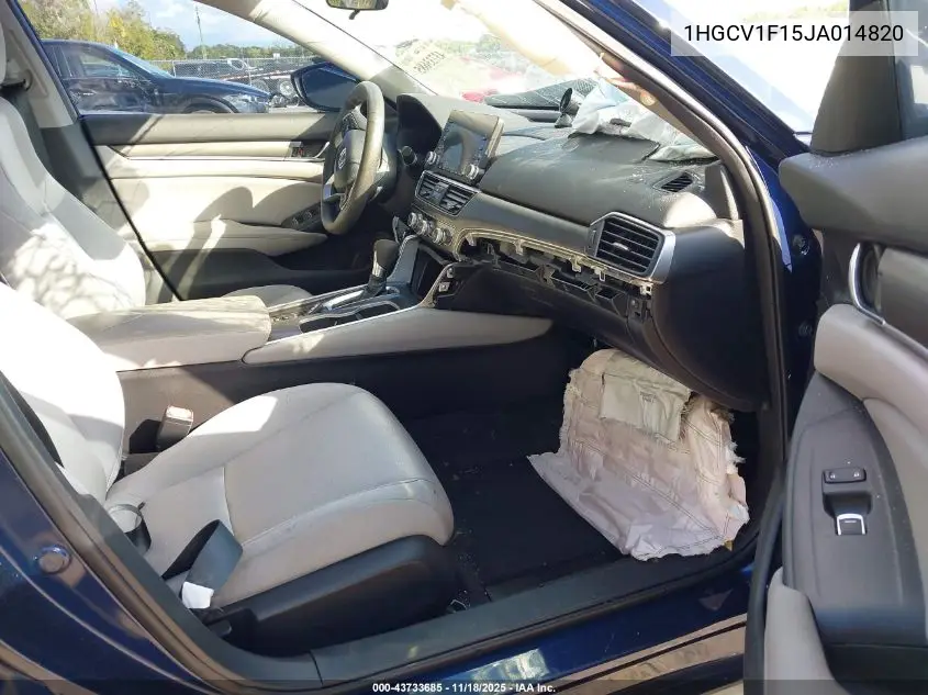 1HGCV1F15JA014820 2018 Honda Accord Lx