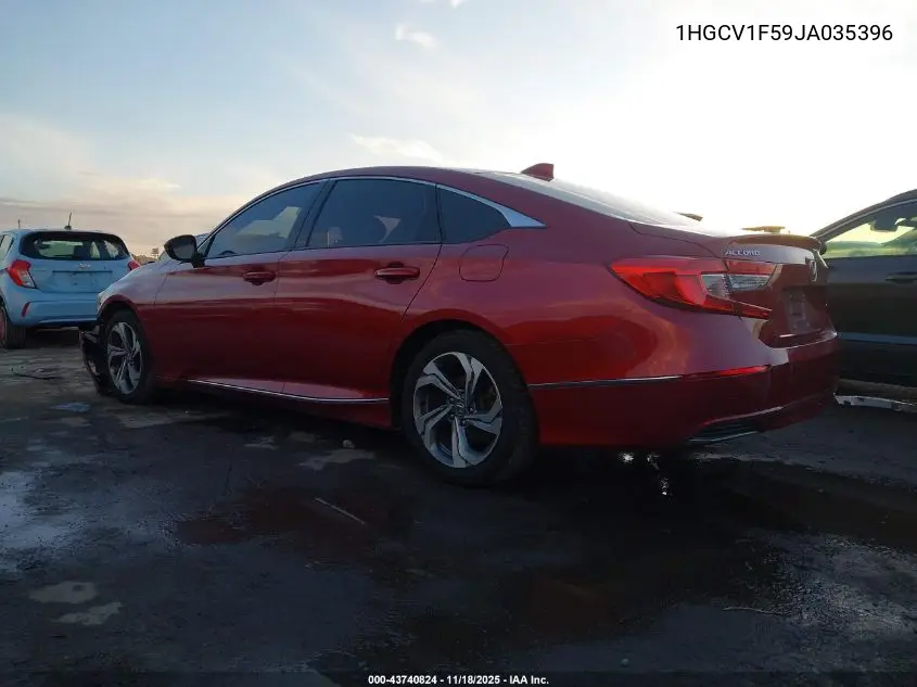 1HGCV1F59JA035396 2018 Honda Accord Ex-L
