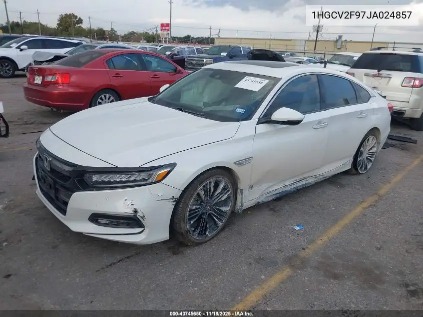 1HGCV2F97JA024857 2018 Honda Accord Touring 2.0T