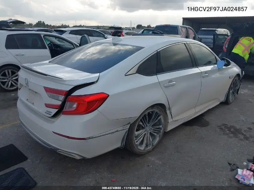 1HGCV2F97JA024857 2018 Honda Accord Touring 2.0T