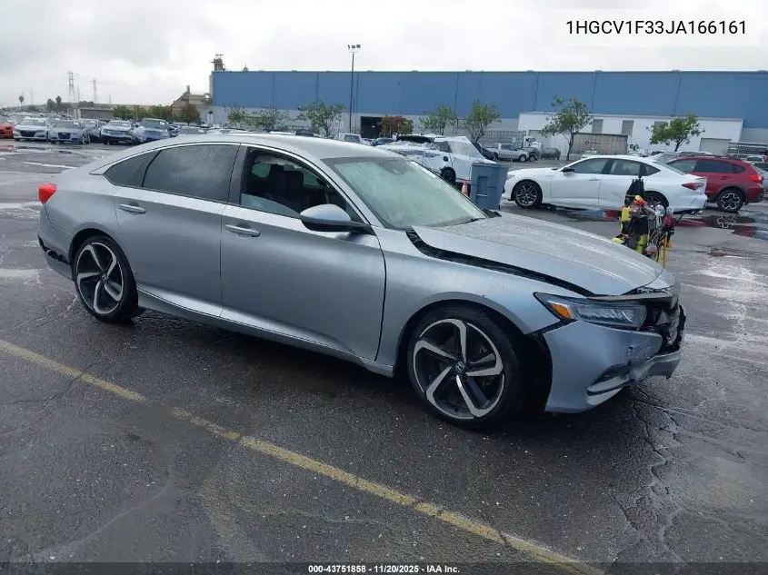 1HGCV1F33JA166161 2018 Honda Accord Sport