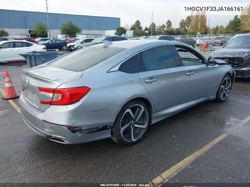 1HGCV1F33JA166161 2018 Honda Accord Sport