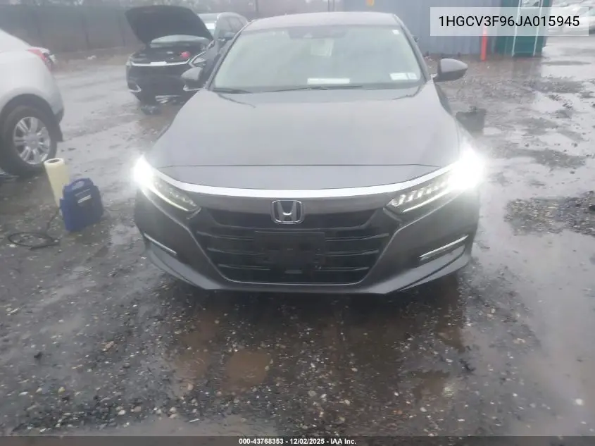 1HGCV3F96JA015945 2018 Honda Accord Hybrid Touring
