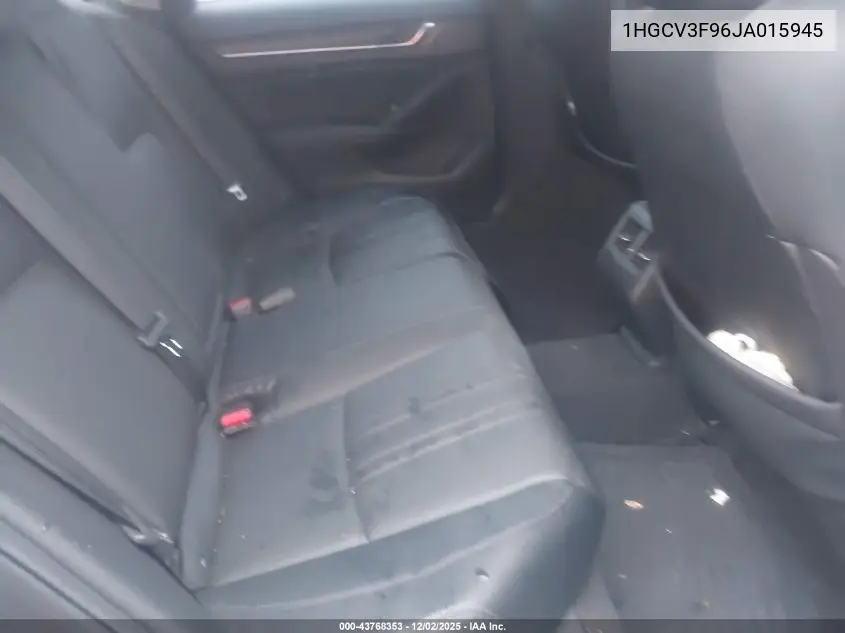 1HGCV3F96JA015945 2018 Honda Accord Hybrid Touring
