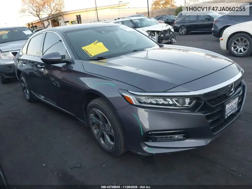1HGCV1F47JA060255 2018 Honda Accord Ex