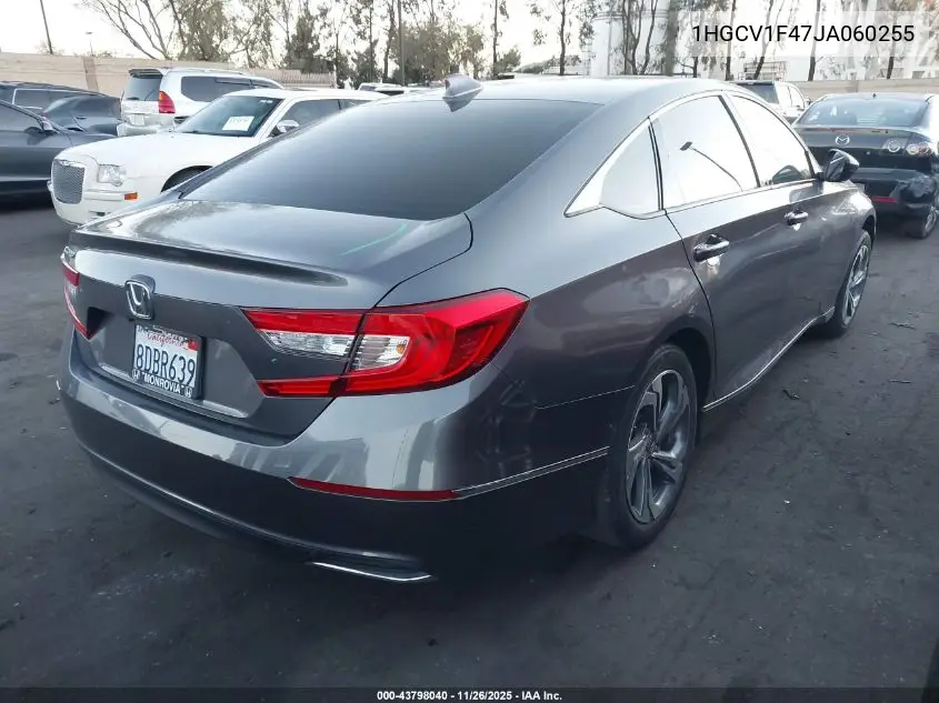 1HGCV1F47JA060255 2018 Honda Accord Ex
