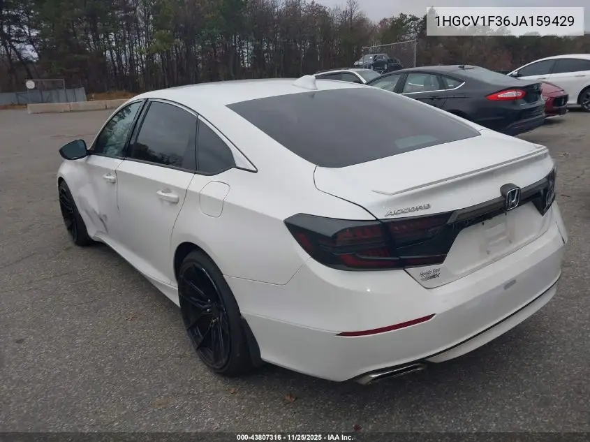 1HGCV1F36JA159429 2018 Honda Accord Sport