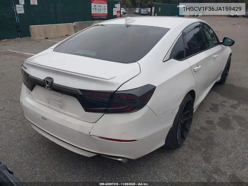 1HGCV1F36JA159429 2018 Honda Accord Sport
