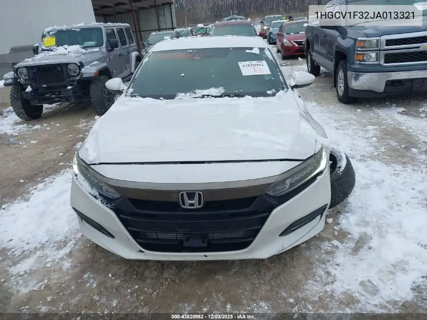 1HGCV1F32JA013321 2018 Honda Accord Sport
