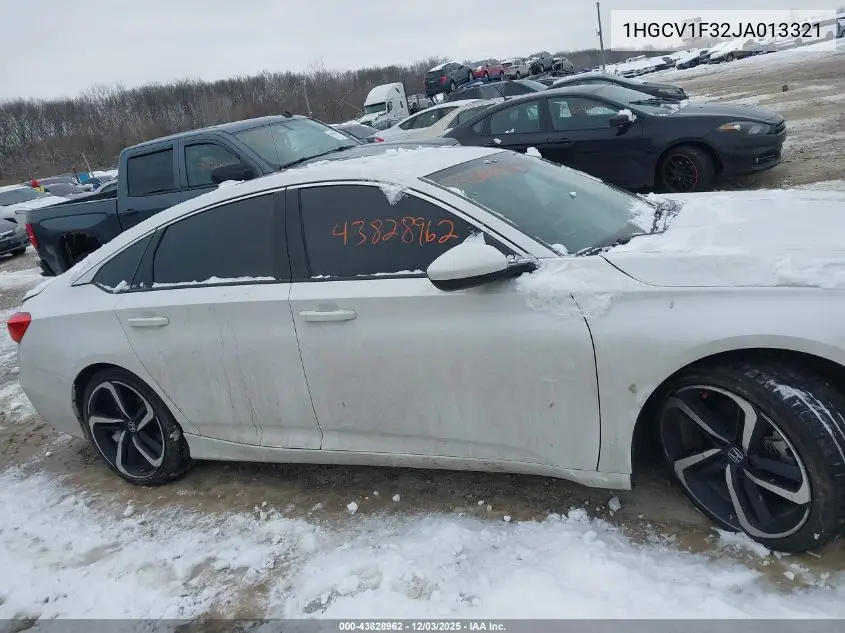 1HGCV1F32JA013321 2018 Honda Accord Sport