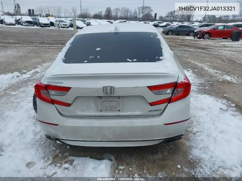 1HGCV1F32JA013321 2018 Honda Accord Sport