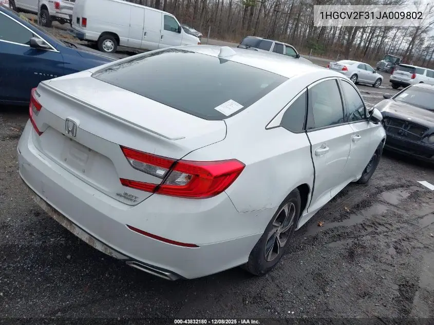 1HGCV2F31JA009802 2018 Honda Accord Sport 2.0T