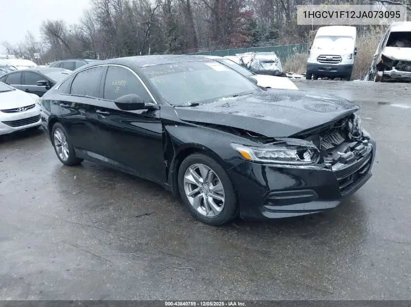 1HGCV1F12JA073095 2018 Honda Accord Lx