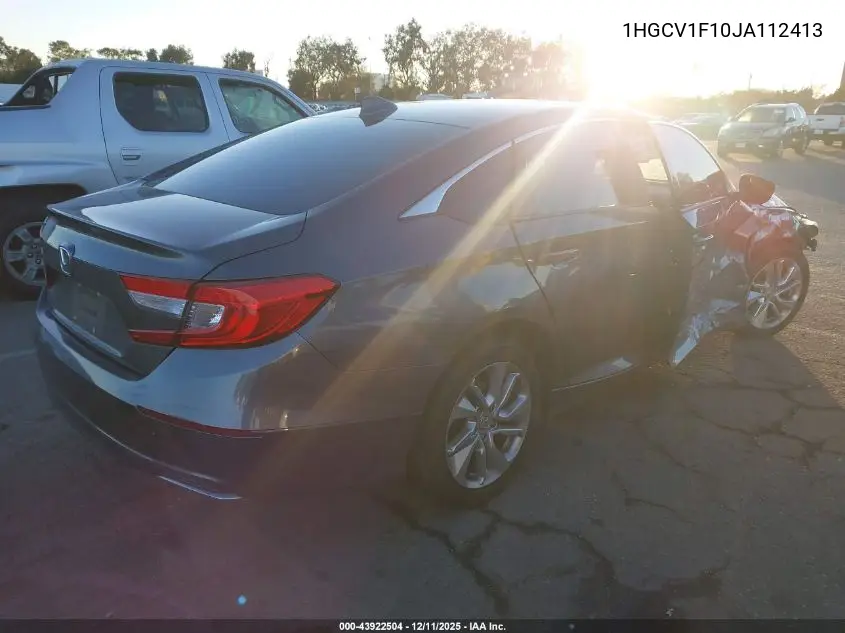 1HGCV1F10JA112413 2018 Honda Accord Lx
