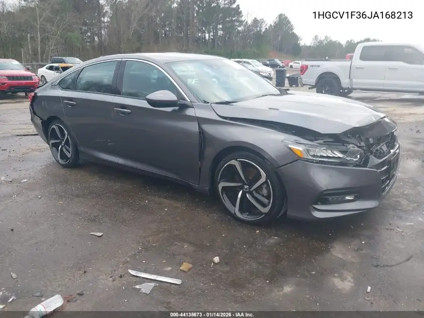 1HGCV1F36JA168213 2018 Honda Accord Sport