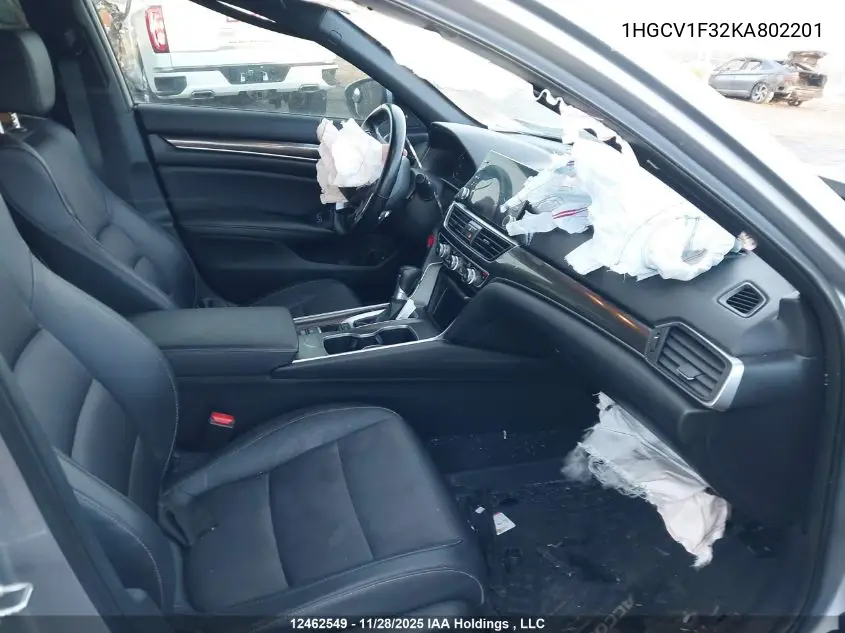 1HGCV1F32KA802201 2019 Honda Accord Sport 1.5T
