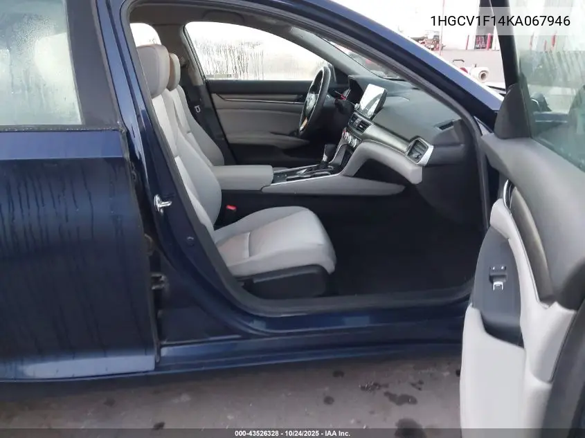 1HGCV1F14KA067946 2019 Honda Accord Lx