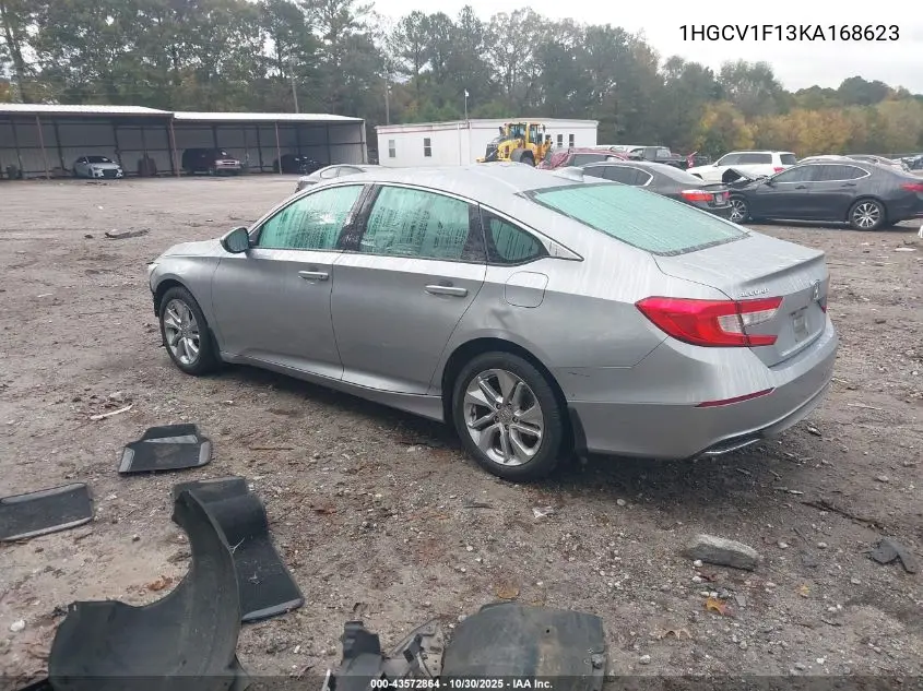 1HGCV1F13KA168623 2019 Honda Accord Lx