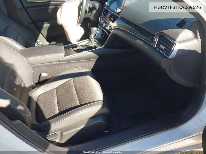 1HGCV1F31KA069526 2019 Honda Accord Sport